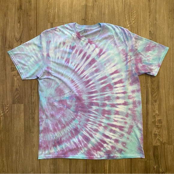 🔮NEW🔮 CUSTOM TIE DYE MEN’S TEE - Picture 2 of 6